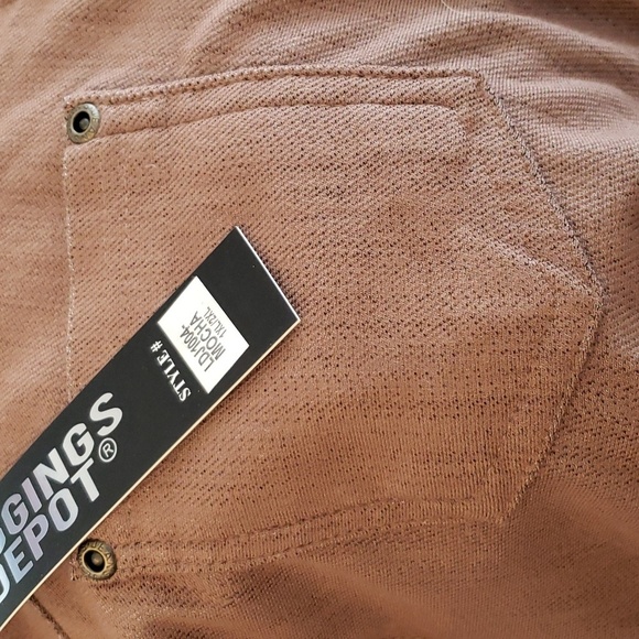 Leggings Depot Premium Quality Stretch Jeggings w/Pockets in Mocha Size 1X/2X - Picture 4 of 10